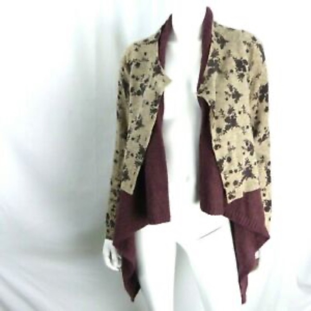 Anthropologie (Sleeping on Snow) Layered Alpaca Sweater